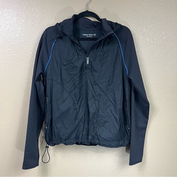 Outdoor Voices FrostKnit Hoodie Quarter zip pullover hoodie jacket. - Picture 4 of 12